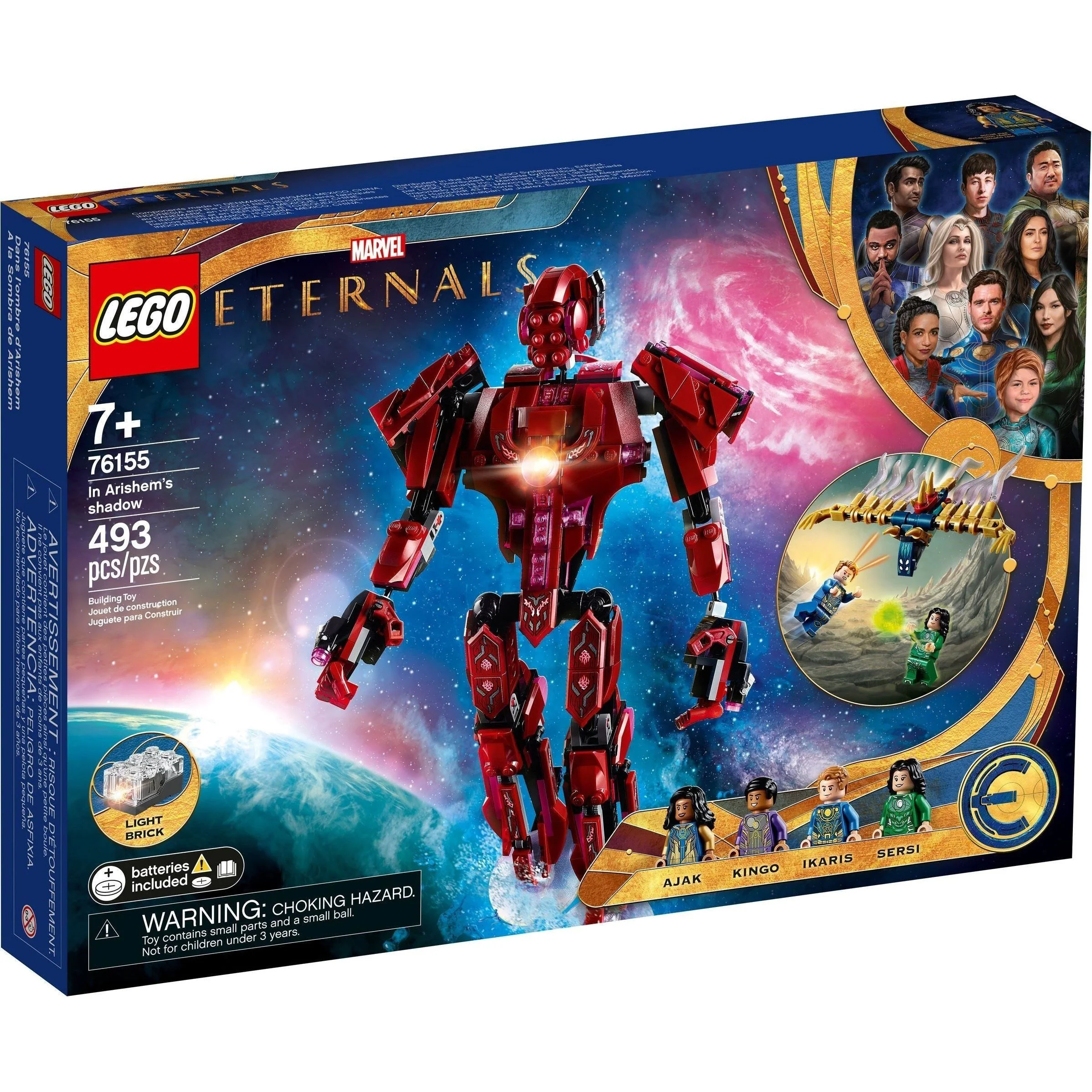 LEGO Marvel Superhéroes 76155 A la sombra de Arishem