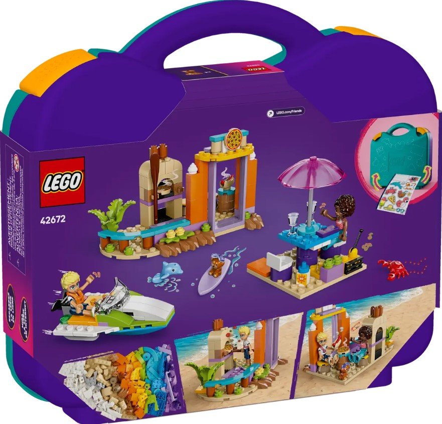 LEGO® Friends Maleta de viaje y playa creativa – 42672 - Imagen 4