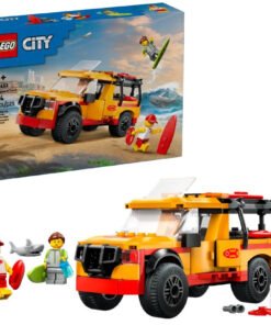 Alternative view of LEGO® City Camión de Rescate Salvavidas en la Playa – 60453