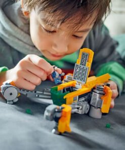 Alternative view of LEGO Marvel: Juego de construcción de naves de Baby Rocket, Guardianes de la Galaxia (76254)