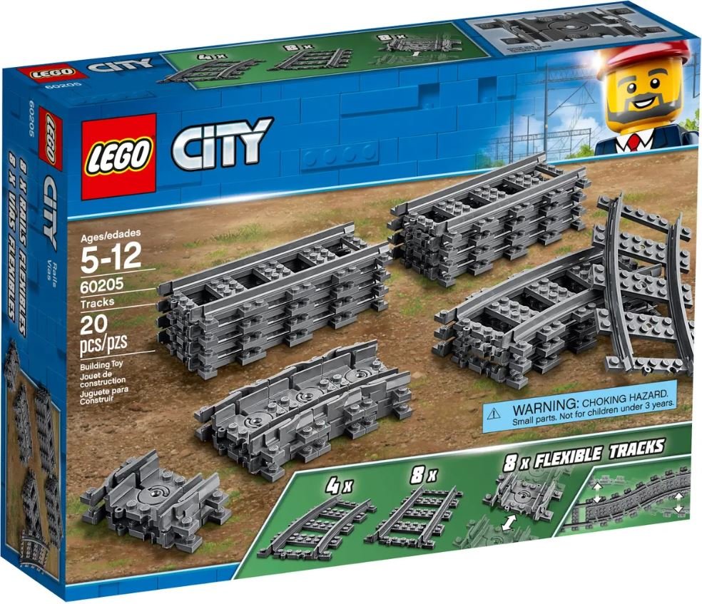 Vías LEGO® City - 60205 - Imagen 2
