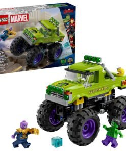 LEGO Marvel El Camión de Hulk contra Thanos, 76312, Edades 7+, 229 Piezas