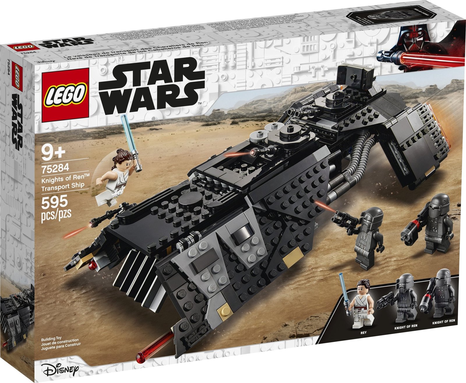 LEGO Star Wars: El Ascenso de Skywalker Barco de Transporte de los Caballeros de Ren (75284) - Imagen 4
