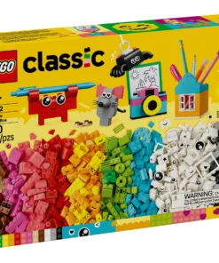 Alternative view of LEGO Classic Creative Happy Box, colorido juego de construcción de 680 piezas para niños