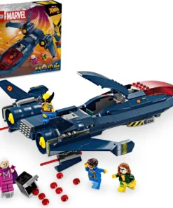 Alternative view of LEGO Marvel Super Heroes 76281 Jet X-Men