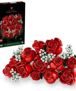 LEGO Ramo Botánico de Rosas, 10328, Mayores de 18 años, 822 Piezas