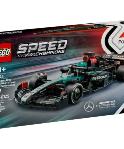 Alternative view of LEGO Speed ​​Champions Mercedes-AMG F1 W15 Coche de carreras Vehículo de juguete 77244