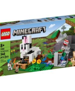 Alternative view of LEGO Minecraft El Rancho de Conejos, 21181, Edades 8+, 340 Piezas