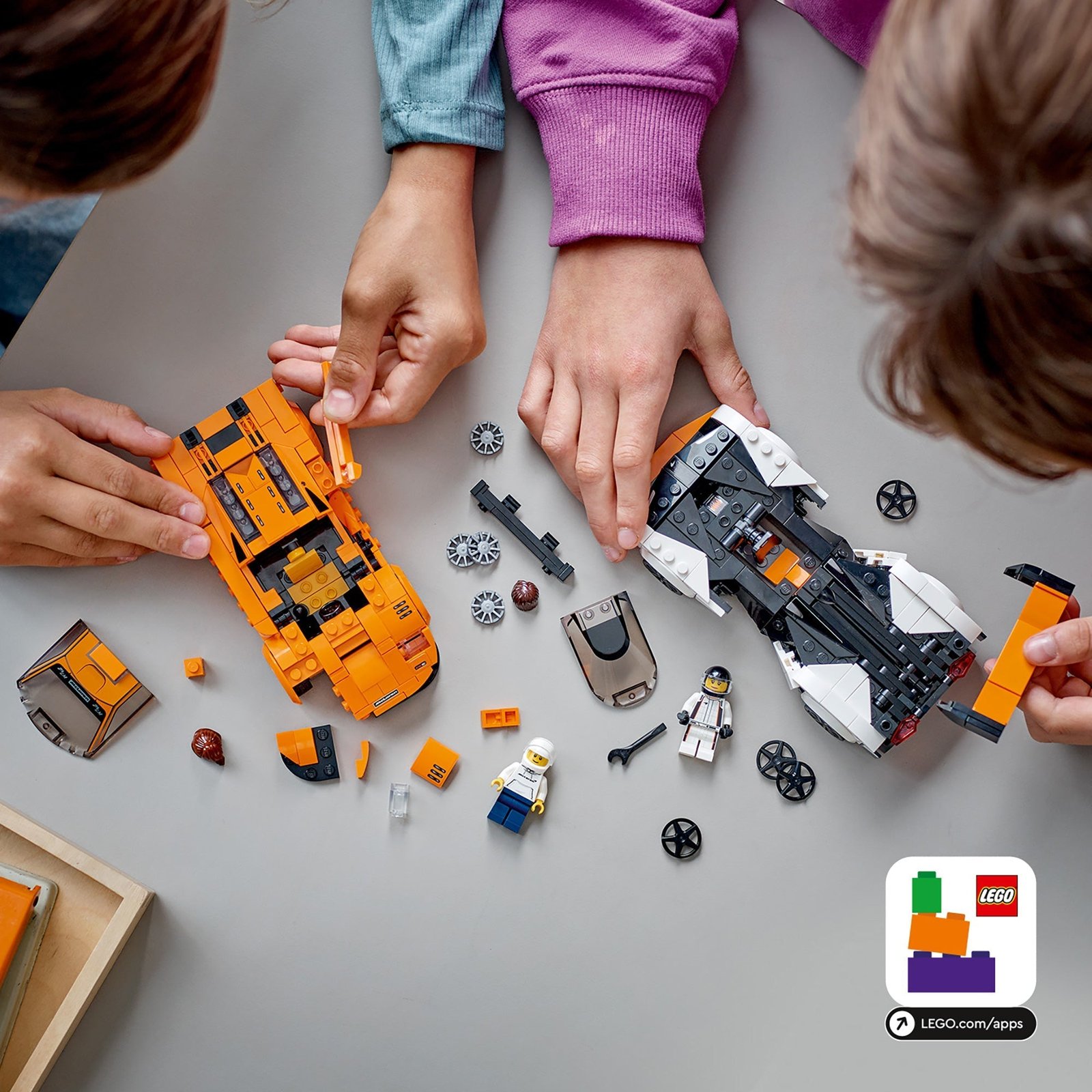 LEGO Speed Champions McLaren Solus GT y McLaren F1 LM, 76918, edades 9+, 581 piezas - Imagen 5