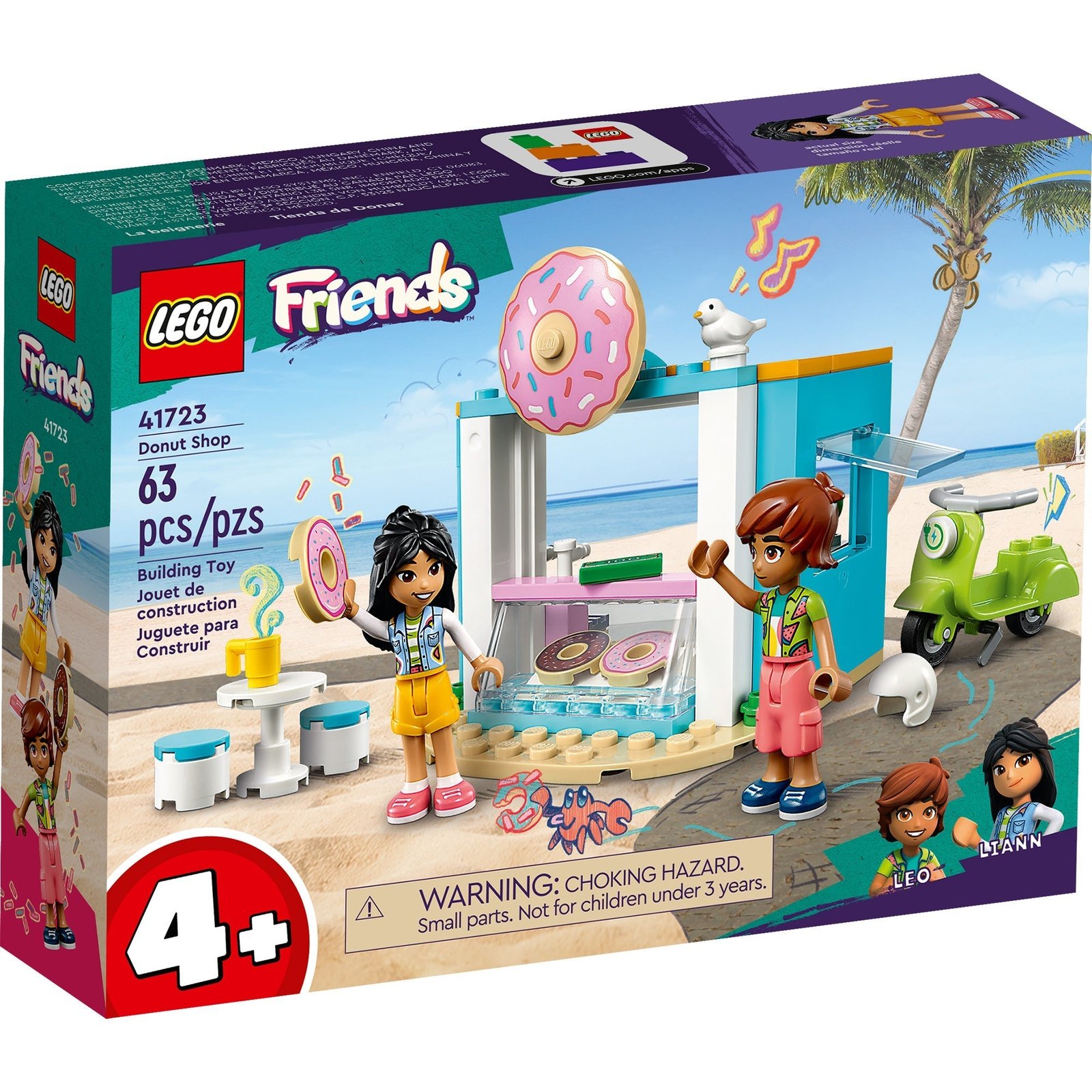 LEGO Friends Tienda de Donas, 41723, Edades 4+, 63 Piezas - Imagen 2