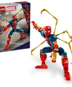 LEGO Marvel Figura articulada de Iron Spider-Man de 303 piezas 76298