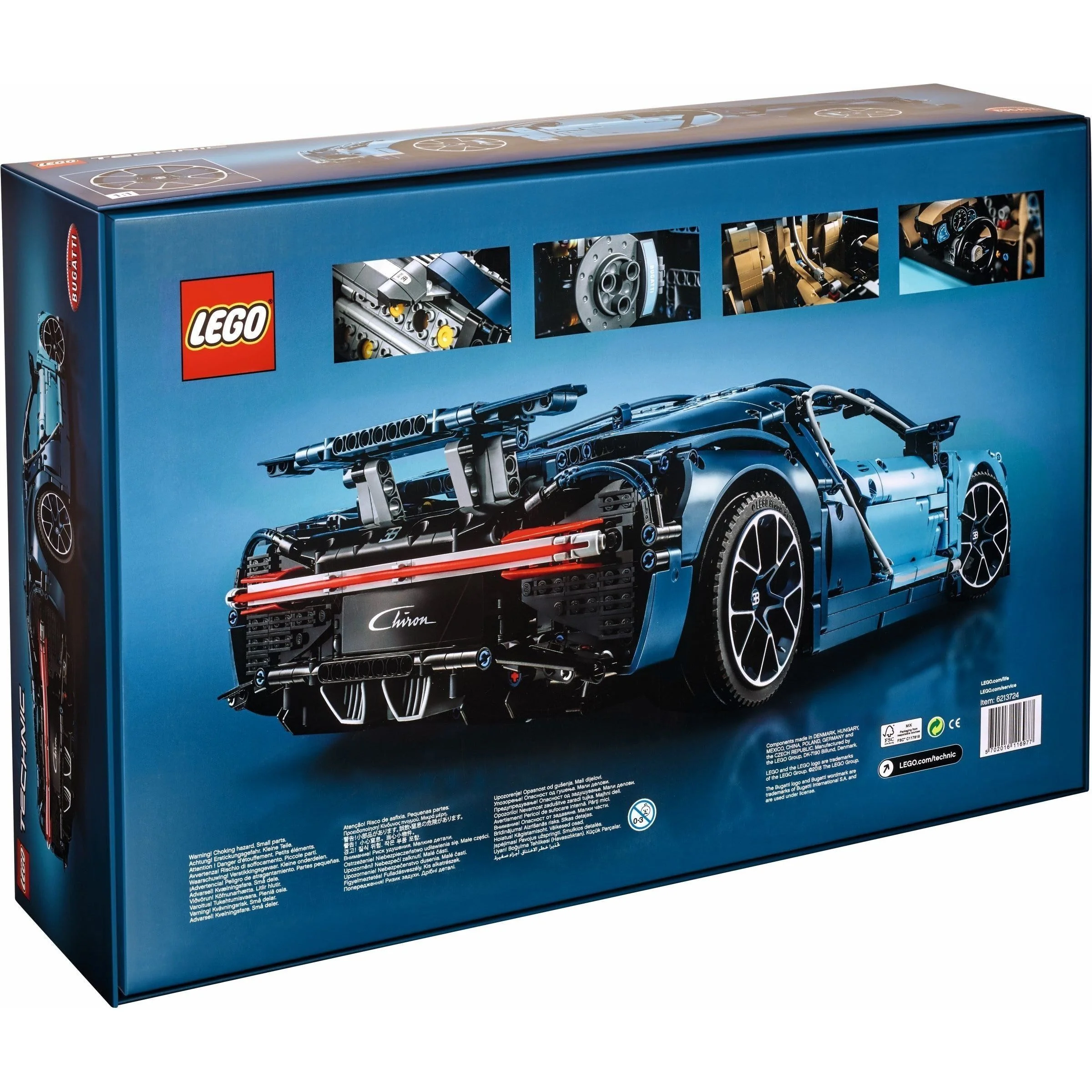 LEGO Technic 42083 Bugatti Chirón - Imagen 4