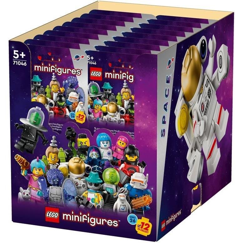 LEGO Serie 26 Minifiguras Espacio 71046 - Caja sellada de 36