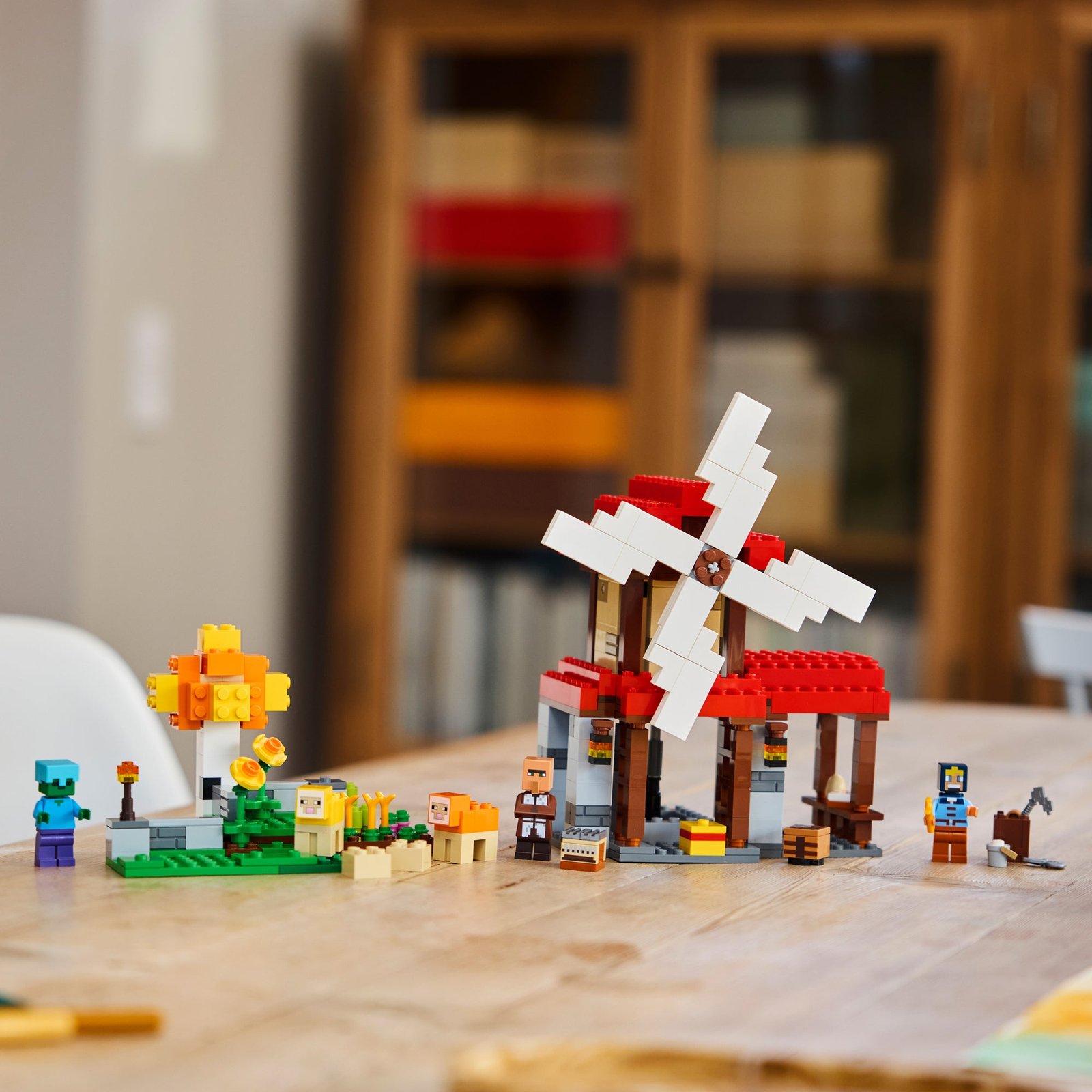 LEGO Minecraft La Granja de Molinos de Viento, 21262, Edades 8+, 462 Piezas - Imagen 10