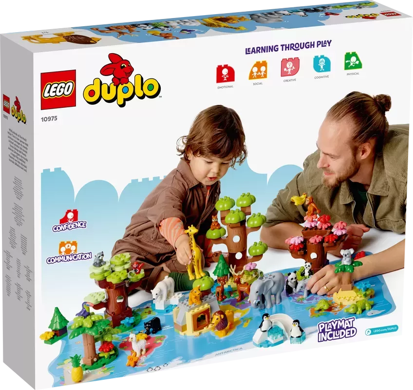 LEGO 10975 DUPLO ANIMALES SALVAJES DEL MUNDO - Imagen 16