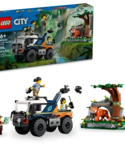 LEGO City Camión todoterreno Jungle Explorer, juego de 314 piezas