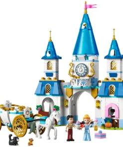 Alternative view of LEGO Disney Princess' 43275 Castillo de Cenicienta y carruaje de caballos