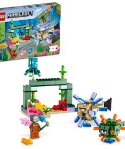 LEGO Minecraft La Batalla del Guardián, 21180, Edades 8+, 255 Piezas