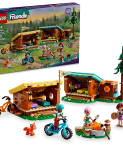 LEGO Friends Campamento de Aventuras Cabañas Acogedoras Juguete para Acampar 437 Piezas - 42624