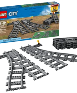 LEGO City Switch Tracks 60238 Kit de construcción de expansión - 6 piezas