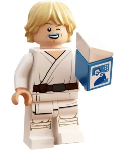 Alternative view of LEGO Star Wars 30625 Luke Skywalker con bolsa de plástico de leche azul
