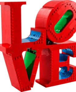 Alternative view of LEGO Art 31214 AMOR