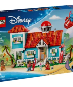 Alternative view of Lego | Disney Lilo y Stitch Juego de Casa de Playa de 834 Piezas - Modelo 43268