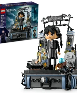 Figura coleccionable LEGO Wednesday Addams - 702 piezas - Juego y exhibición