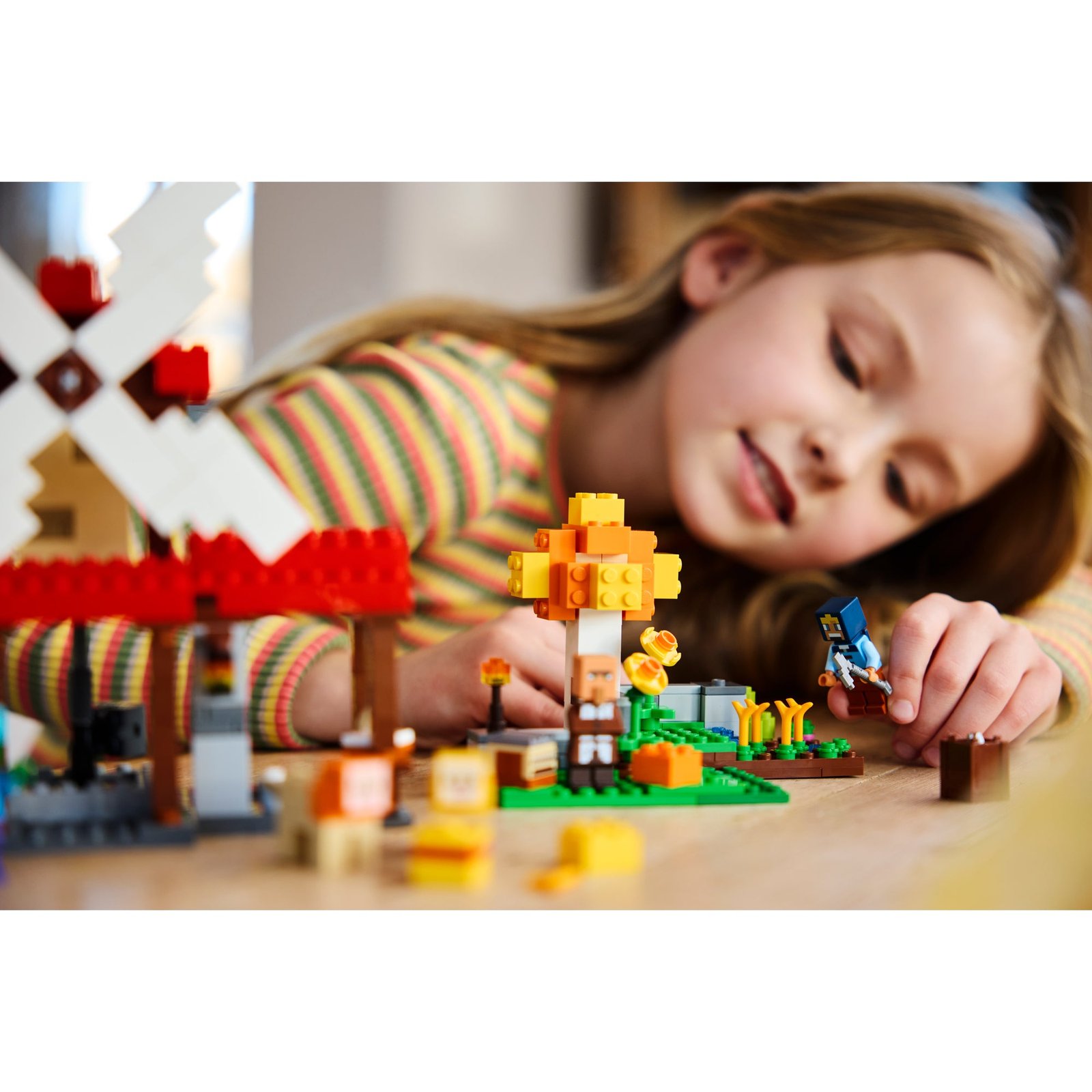 LEGO Minecraft La Granja de Molinos de Viento, 21262, Edades 8+, 462 Piezas - Imagen 11