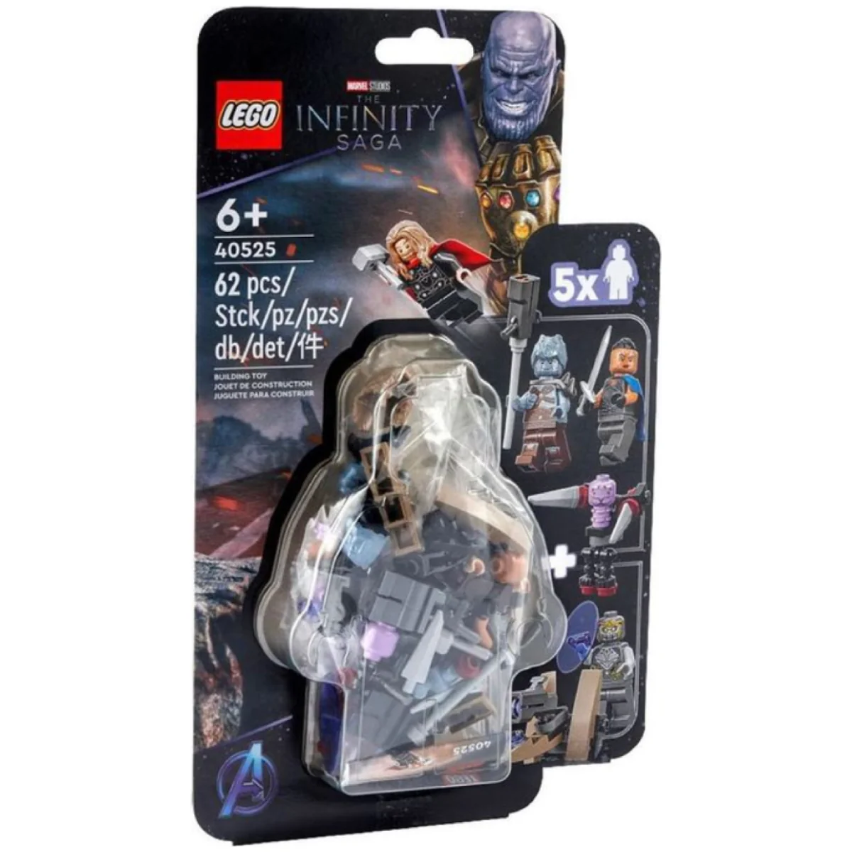 LEGO Marvel Super Heroes 40525 Paquete de minifiguras de Batalla Final