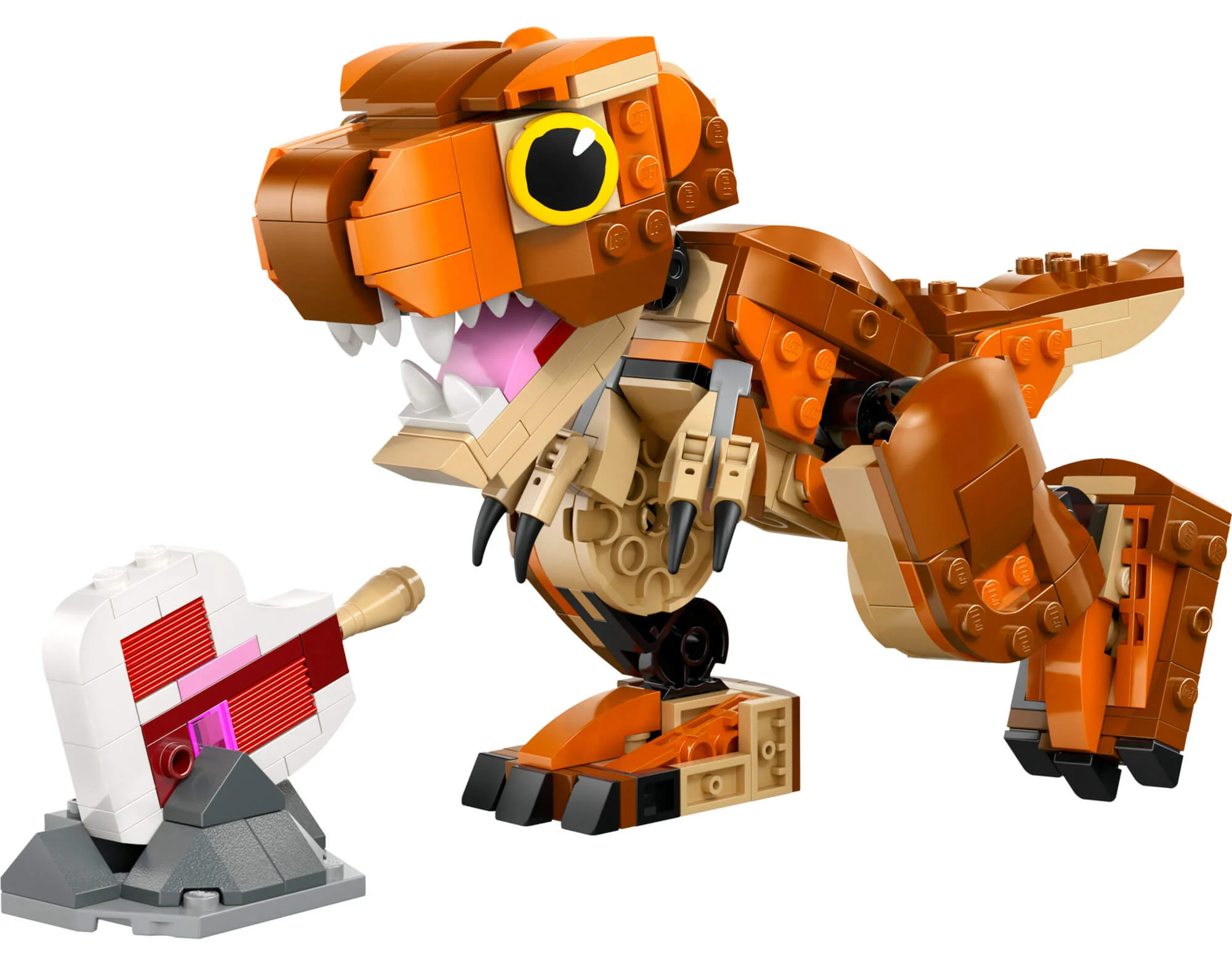 LEGO Jurassic World Kit de construcción del Pequeño Eatie T.rex de 317 piezas - 76967 - Imagen 3