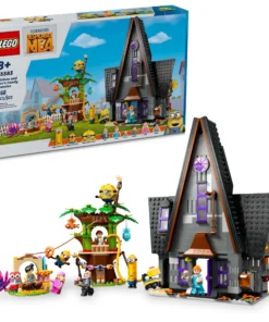 LEGO Despicable Me 4 Minions y la mansión familiar de Gru 75583 Set de construcción
