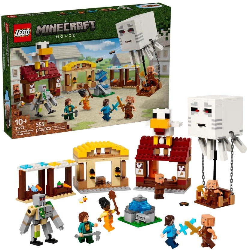 LEGO® Minecraft® El Ataque a la Aldea de los Globos Fantasmas – 21273 - Imagen 2