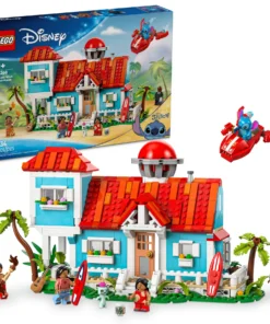 Lego | Disney Lilo y Stitch Juego de Casa de Playa de 834 Piezas - Modelo 43268