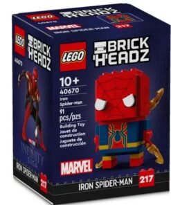 Alternative view of LEGO® Spider-Man Brickheadz™ Iron Spider-Man - 40670