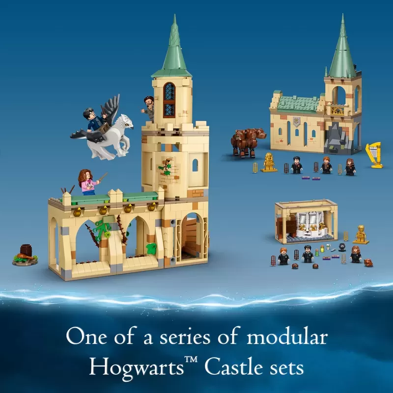 LEGO® 76401 PATIO DE HARRY POTTER™ HOGWARTS™: KIT DE CONSTRUCCIÓN DEL RESCATE DE SIRIUS - Imagen 12