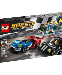 LEGO Speed ​​Champions 75881 Ford GT 2016 y Ford GT40 1966