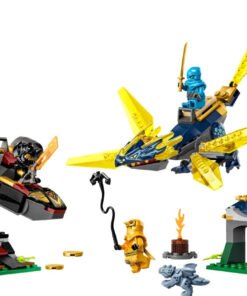 LEGO® NINJAGO® Batalla del Dragón Bebé de Nya y Arin – 71798