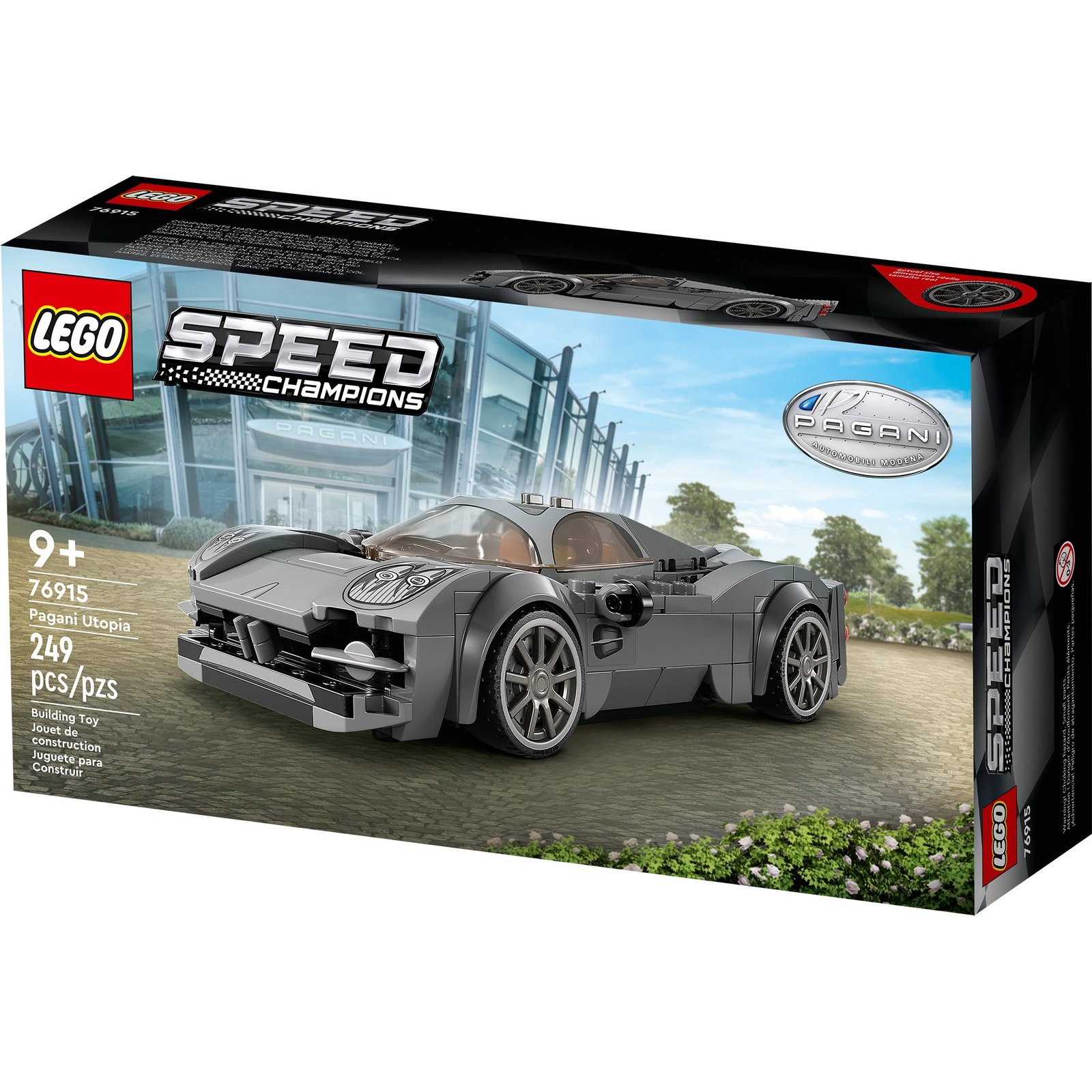 LEGO Speed Champions Pagani Utopia, 76915, mayores de 9 años, 249 piezas - Imagen 2