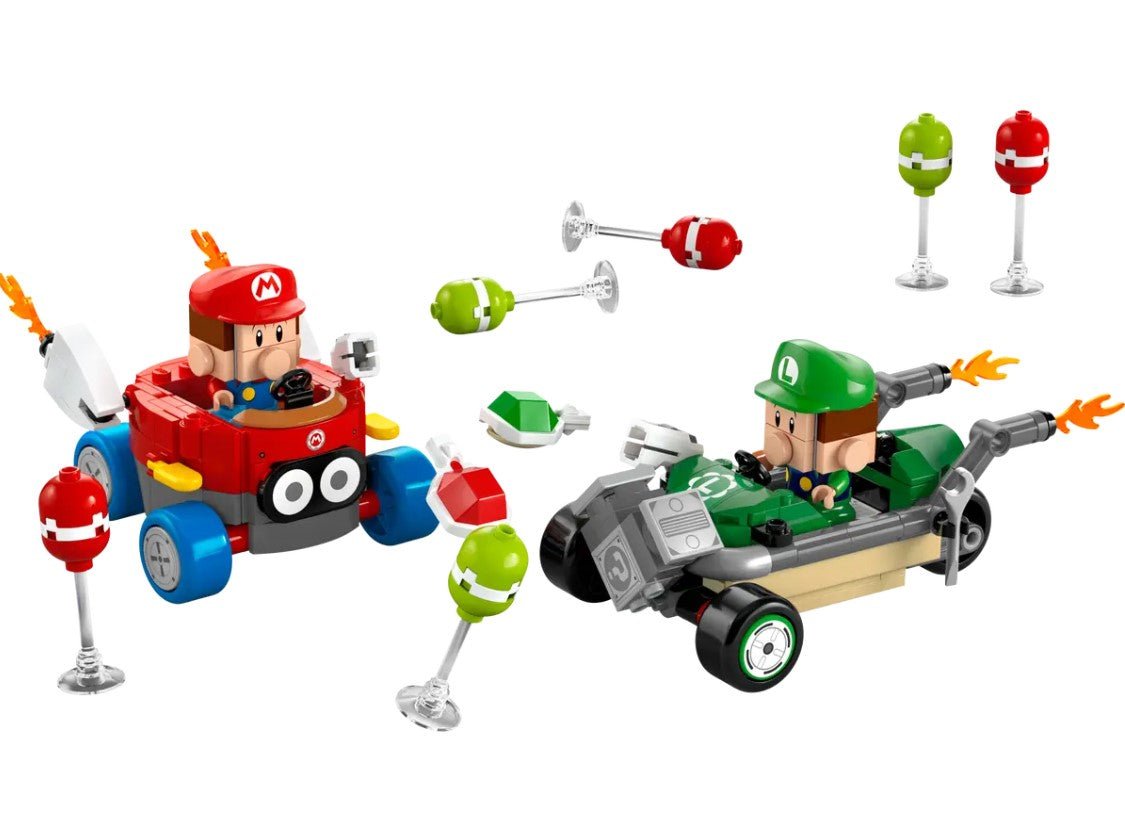 LEGO® Super Mario™ Mario Kart™ - Bebé Mario contra Bebé Luigi – 72034