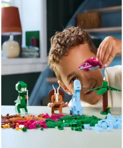 Alternative view of LEGO Classic Juego de construcción de dinosaurios creativos de 450 piezas 11041