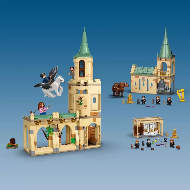 LEGO® 76401 PATIO DE HARRY POTTER™ HOGWARTS™: KIT DE CONSTRUCCIÓN DEL RESCATE DE SIRIUS - Imagen 7