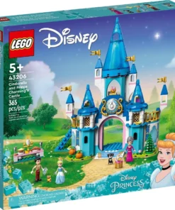 LEGO Disney 43206 Castillo de Cenicienta y el Príncipe Azul