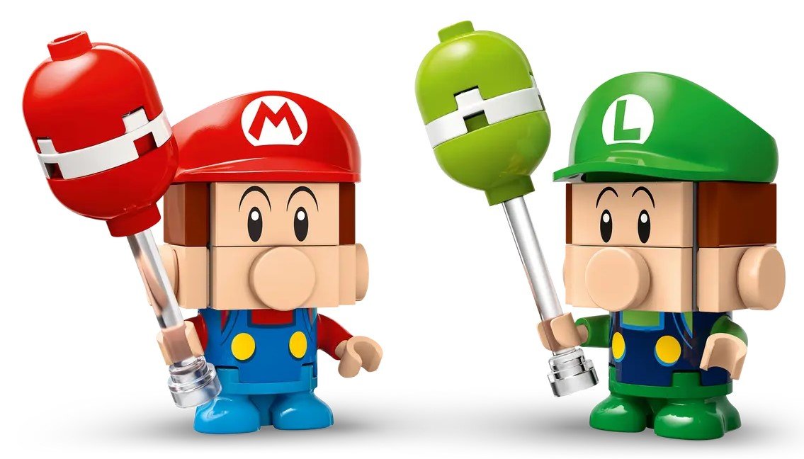 LEGO® Super Mario™ Mario Kart™ - Bebé Mario contra Bebé Luigi – 72034 - Imagen 3