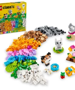 Juego de construcción LEGO Classic Creative Pets - Juguete de animales de 450 piezas 11034