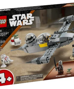 Alternative view of LEGO Star Wars Juego de construcción del Caza estelar N-1 de Mando y Grogu 75410 - 92 piezas