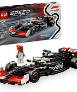 LEGO Speed ​​Champions MoneyGram Haas F1 VF-24 Kit de modelo de coche de carreras