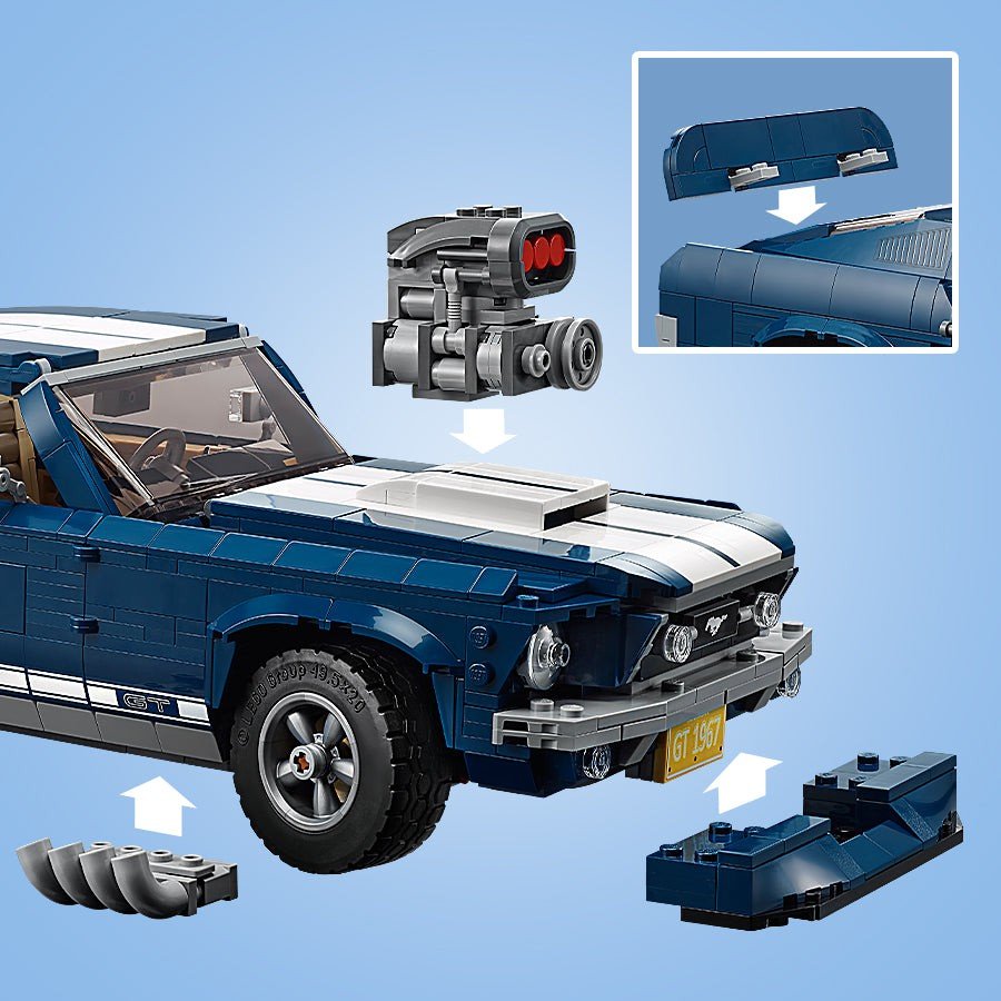 LEGO Creator Ford Mustang, 10265, mayores de 16 años, 1471 piezas - Imagen 8