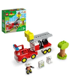 LEGO DUPLO Camión de Bomberos de Rescate 10969 Juego de construcción interactivo - 21 piezas