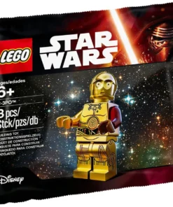 LEGO Star Wars 5002948 Minifigura de C-3PO con brazo rojo Polybag